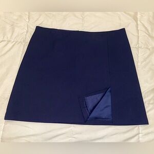 Aritzia Skirt (Sunday Best, Tatiana Skirt) Navy Blue